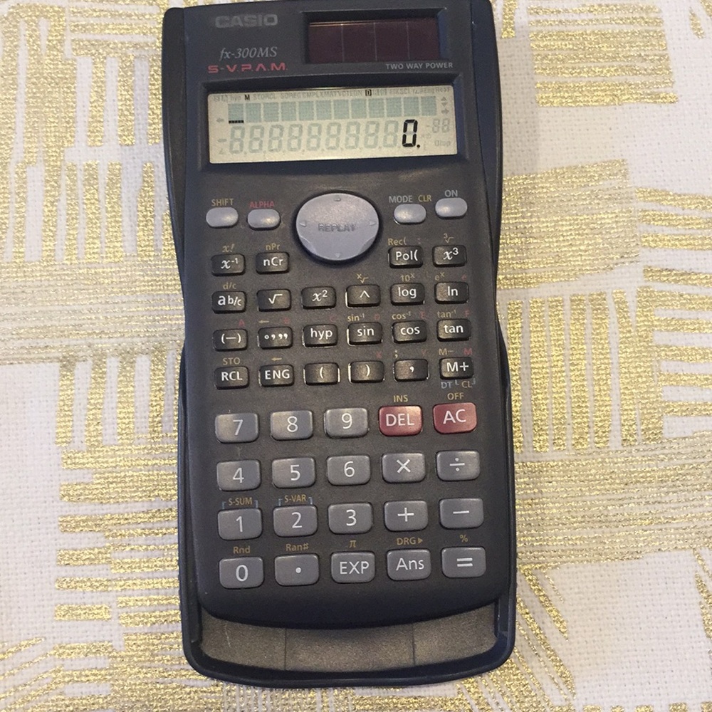 Casio Fox-300MS Calculator
